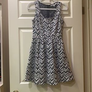 Adorable Collective Concepts Small Navy/White Summertime Party Dress